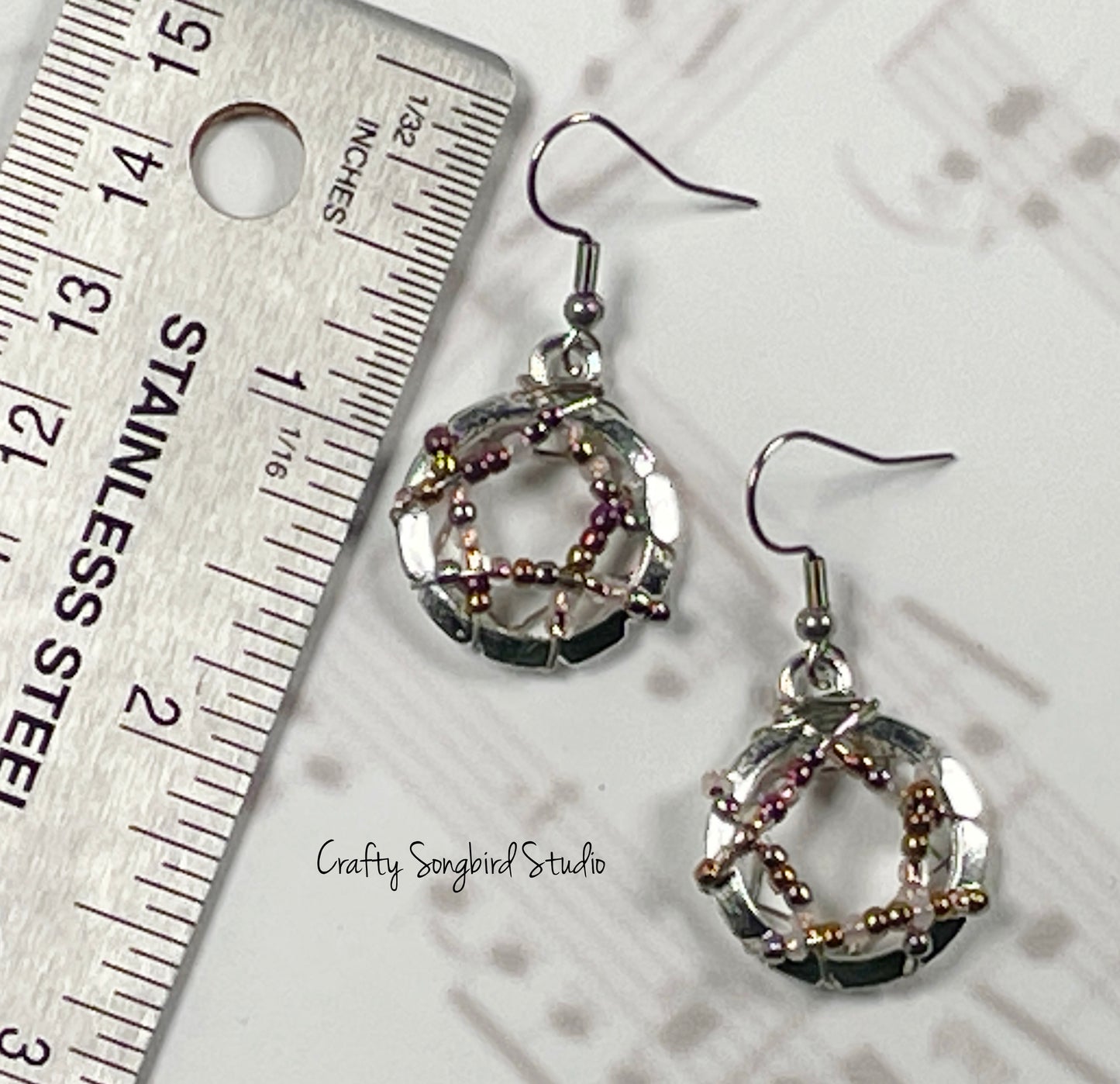 Circlet Earrings - Autumn Mix