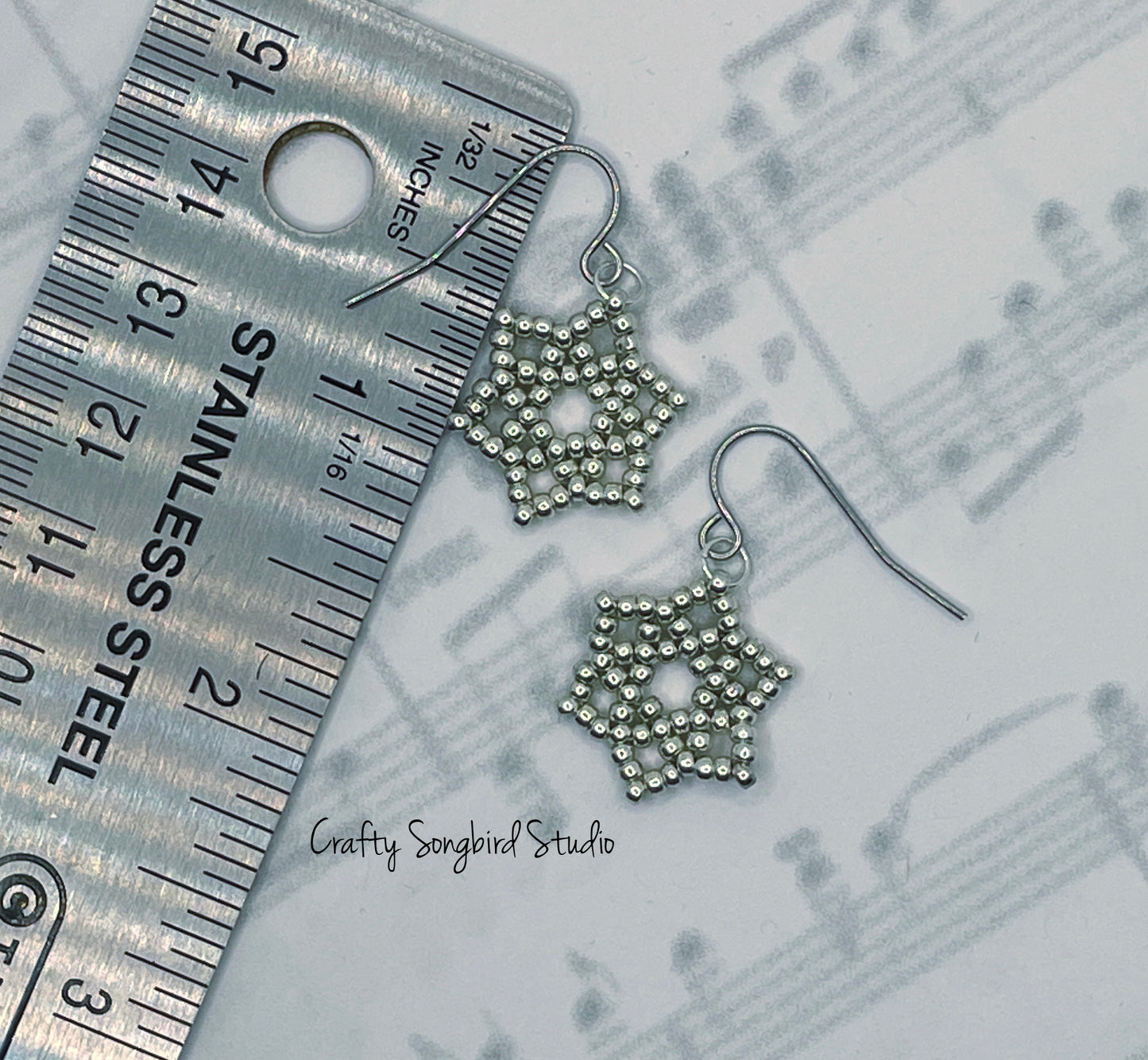 Mini Star Shine Earring - Silver