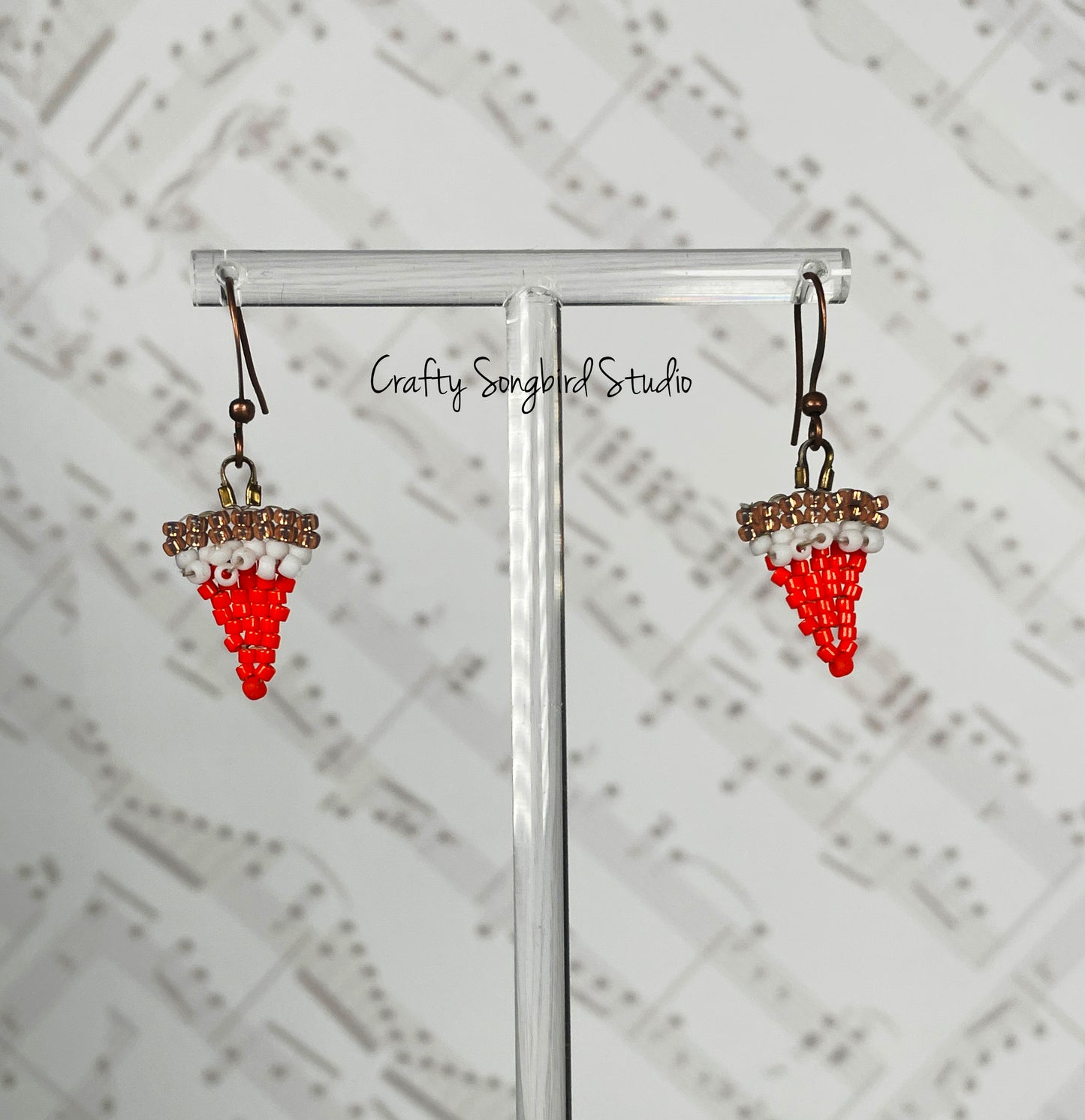 Pumpkin Pie Earrings