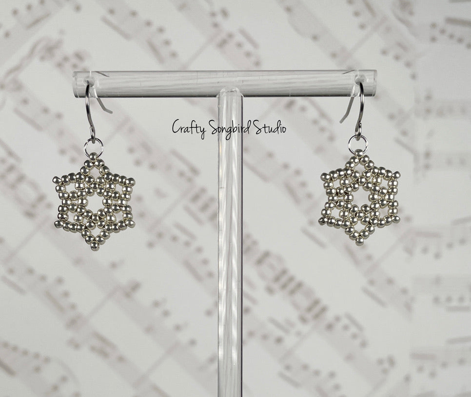 Mini Star Shine Earring - Silver