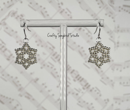 Mini Star Shine Earring - Silver