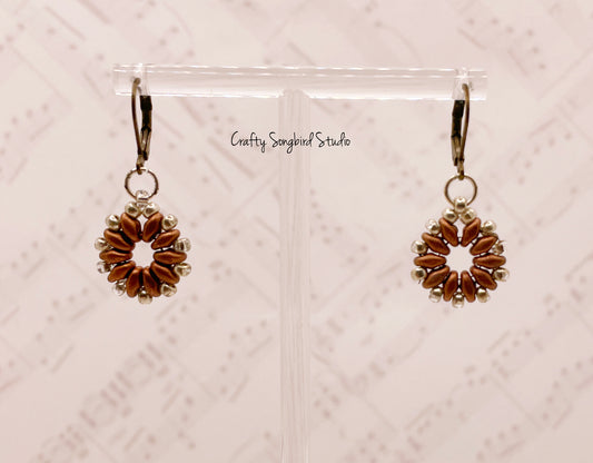 Coin Earring - Copper