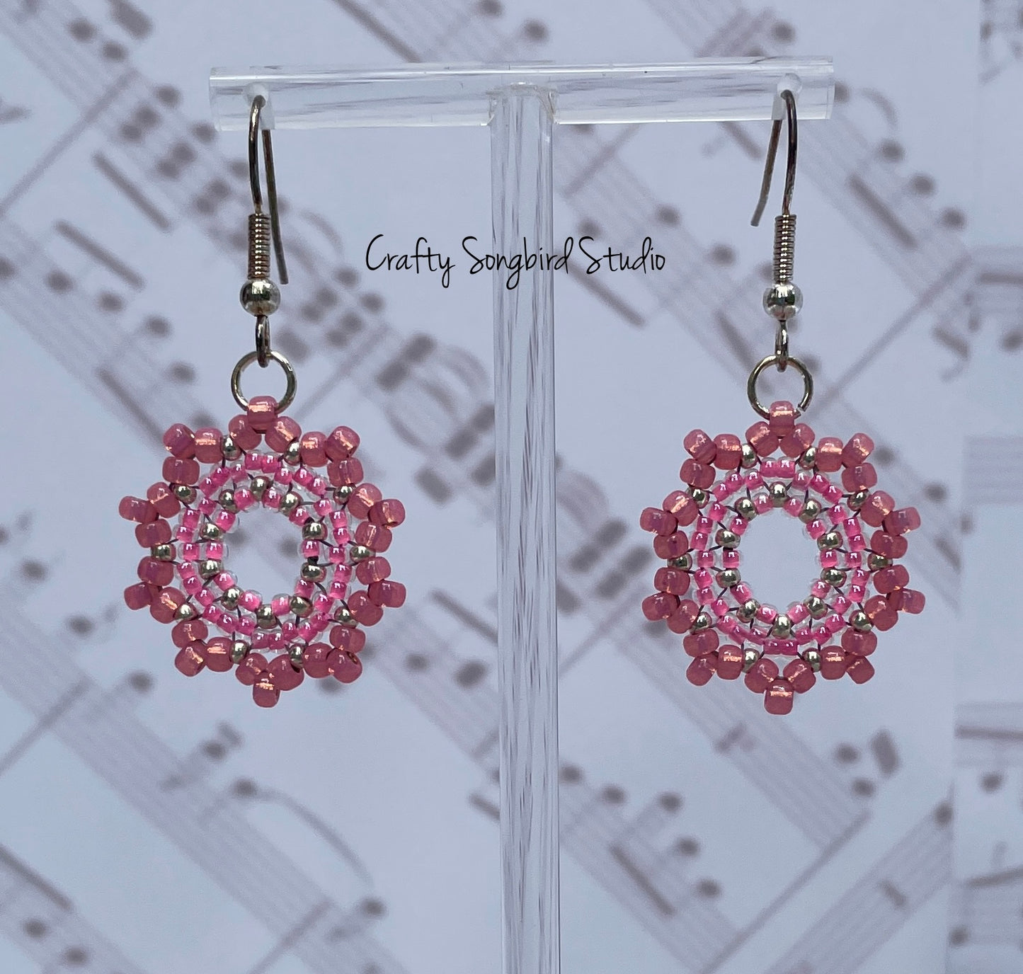 Pretty Posy Earrings - Primrose (Light)