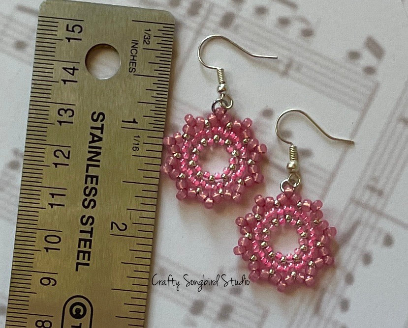 Pretty Posy Earrings - Primrose (Light)